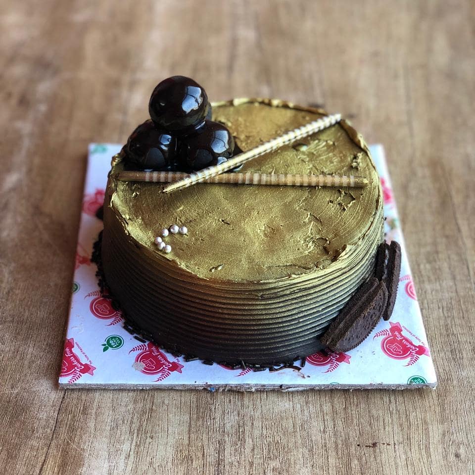gold chocolate cherry