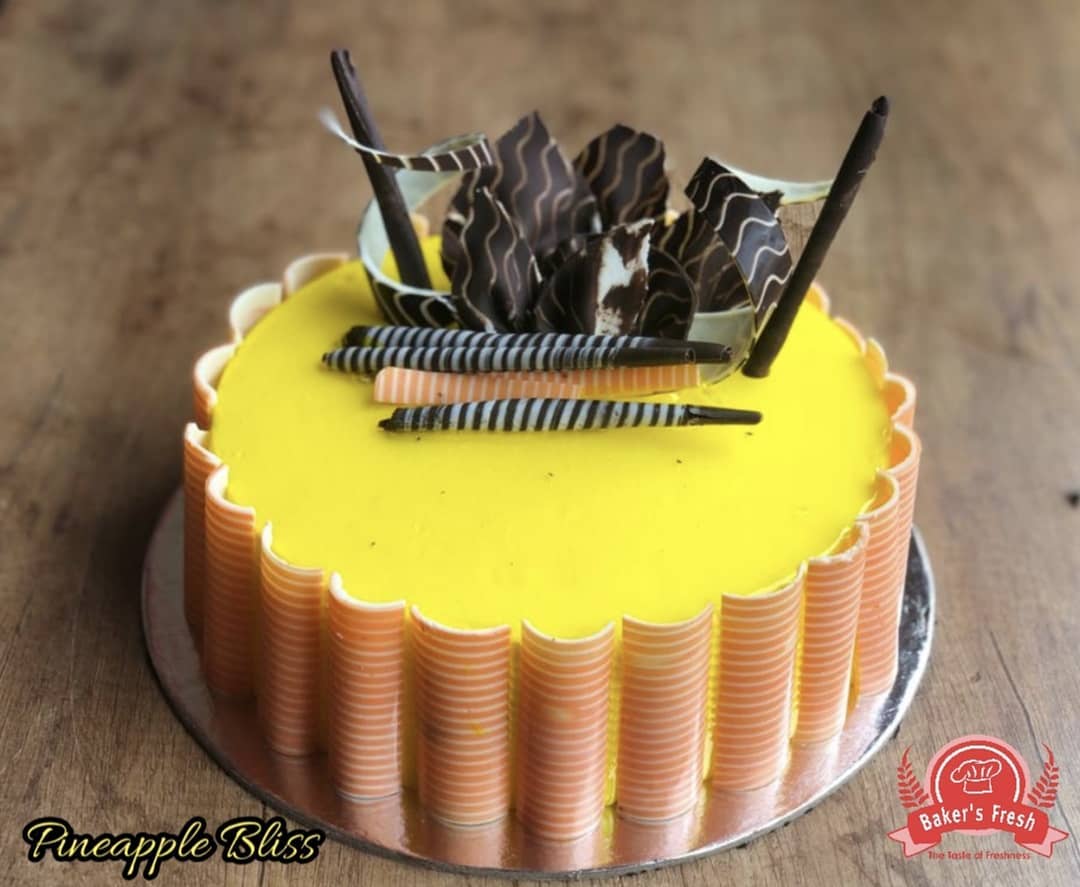 pineapple bliss yellow orange