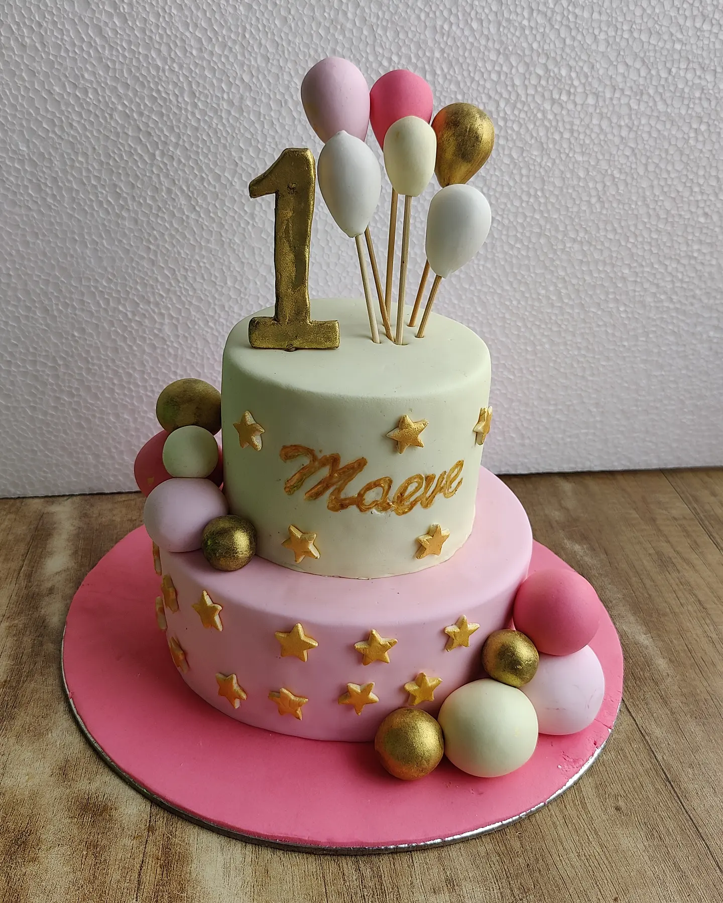 yellow monster cake