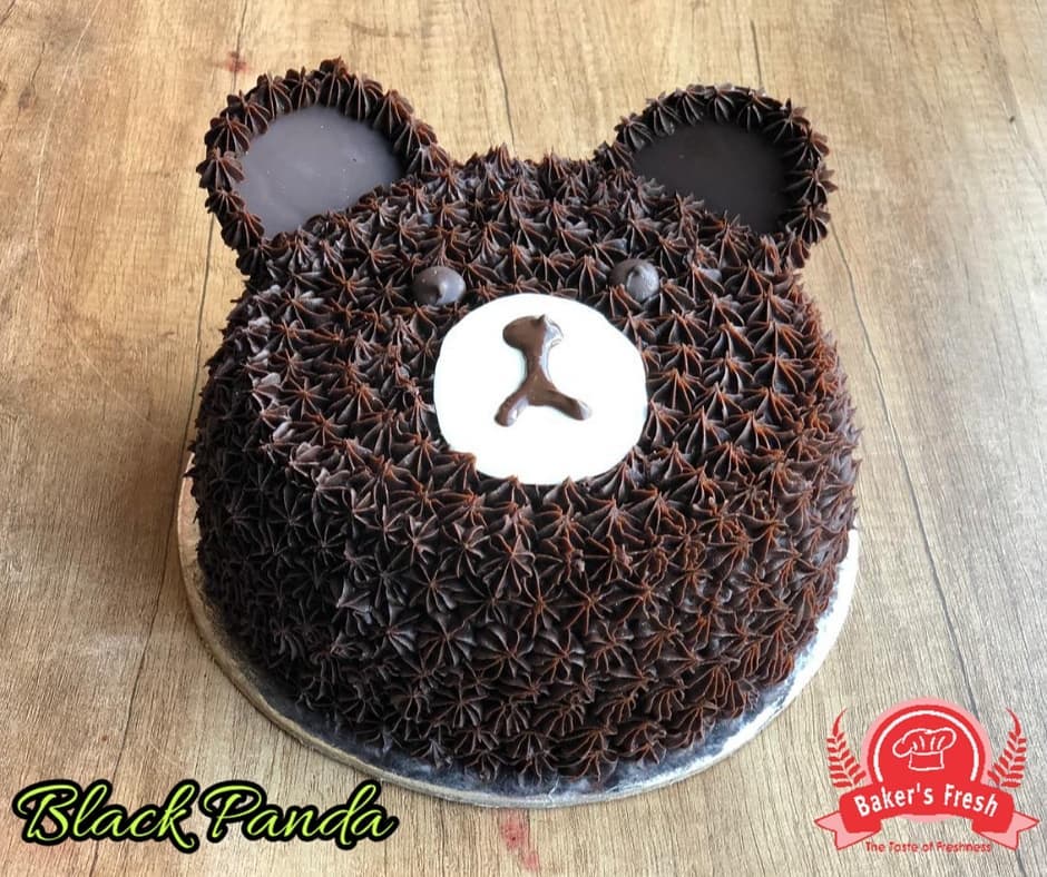 chocolate panda bear