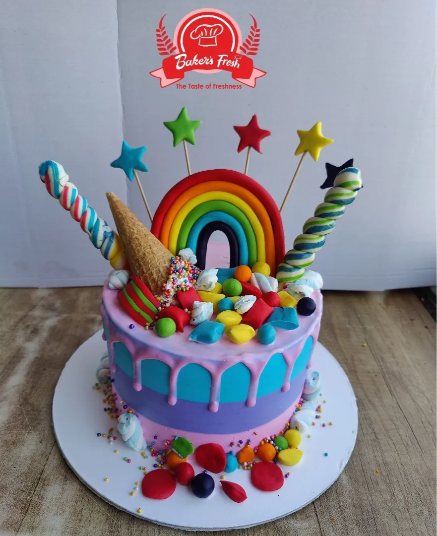 rainbow candyland stars