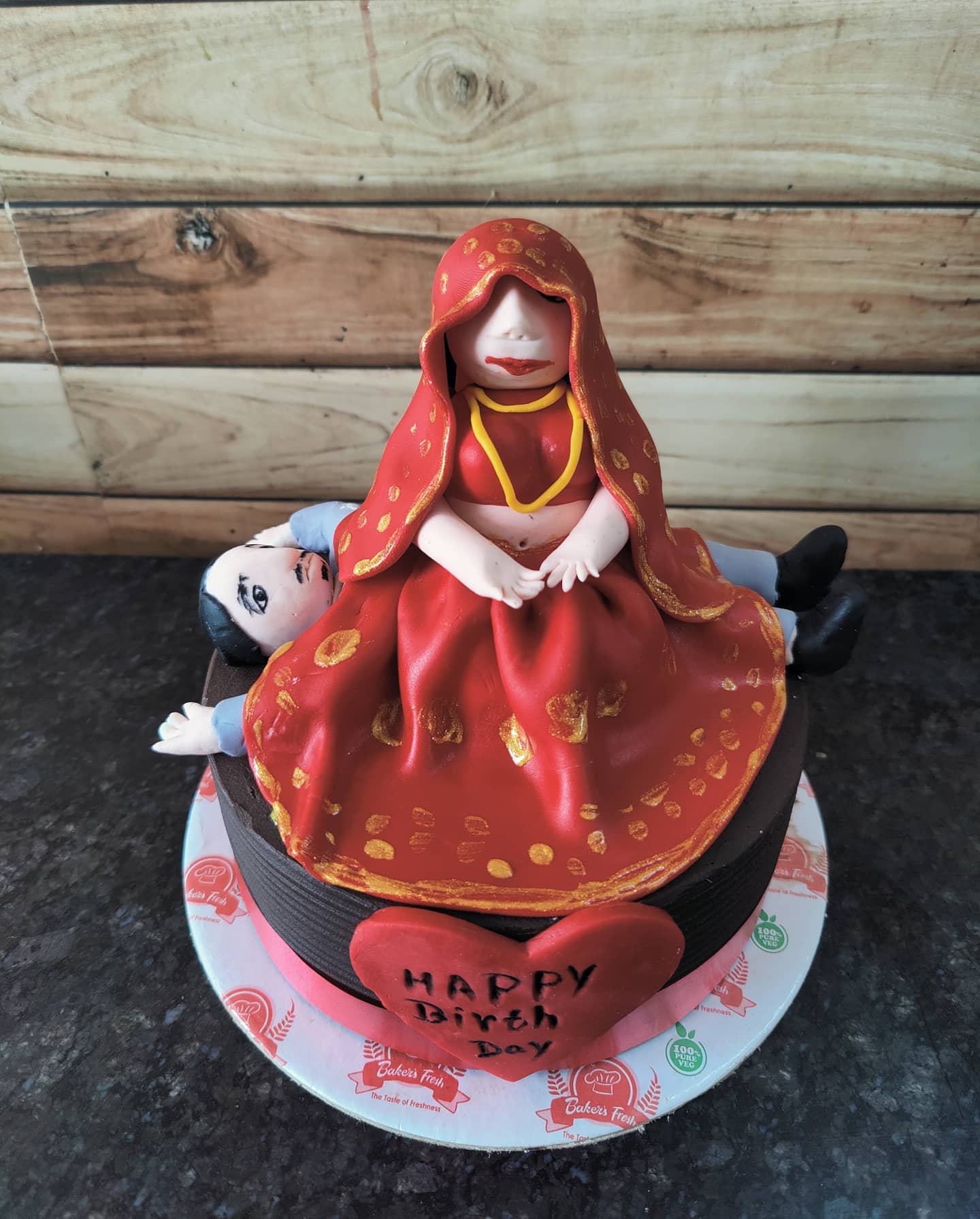 red hijab figure